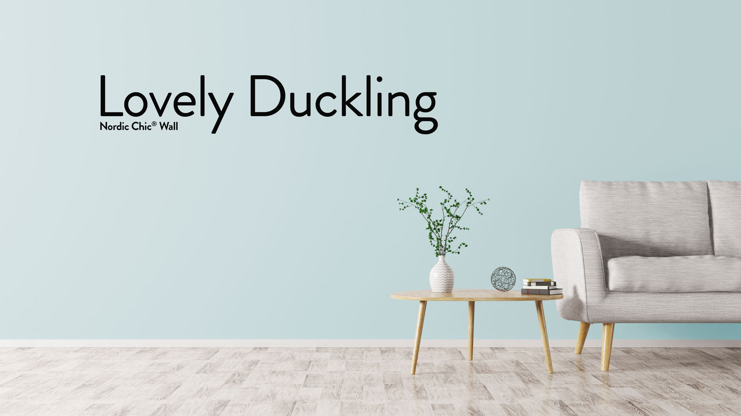Lovely Duckling 2,5L Veggmaling, Veggmaling, Nordic Chic - Egogfarmin
