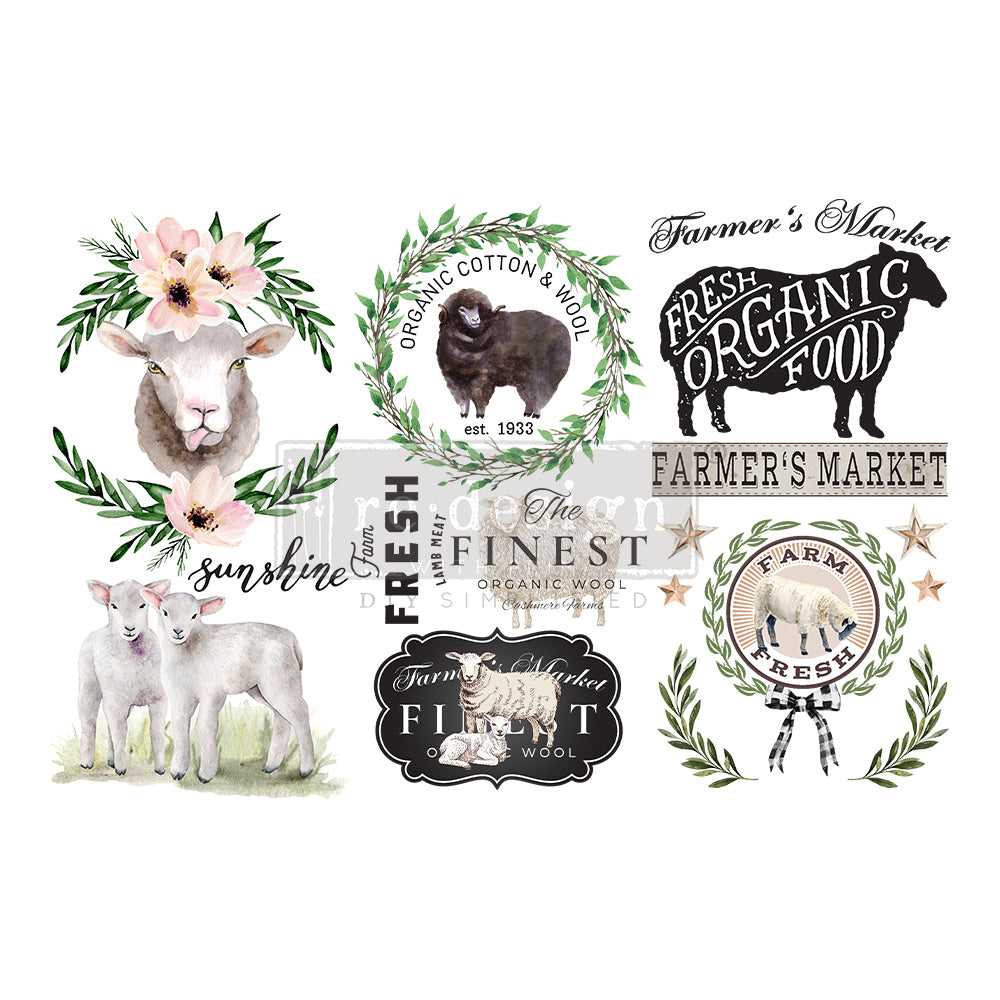 Sweet Lamb Transfer - Egogfarmin