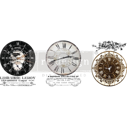 Vintage Clocks transfer - Egogfarmin